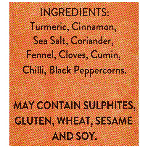 Ingredients 1, Food Craft Cape Herb and Spice Meal Solution Korma 50g