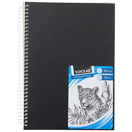 Front shot 4, A4 Visual Art Diary