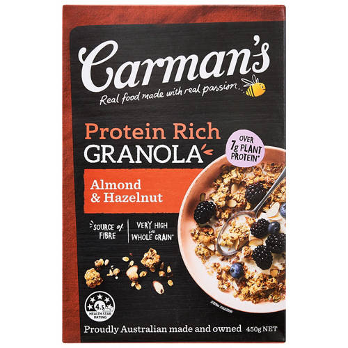 Front shot 2, Raspberry and Coconut Low Sugar Granola