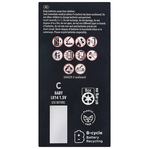 Front shot 3, C-Baby Core Batteries