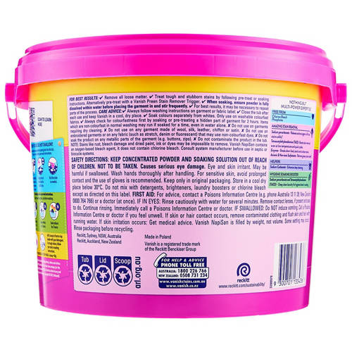 Front shot 3, Vanish Stain Remover Powder