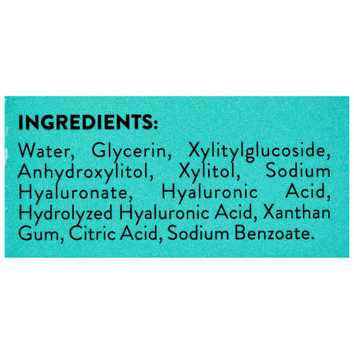 Ingredients 1, Revive Hyaluron Serum 30ml