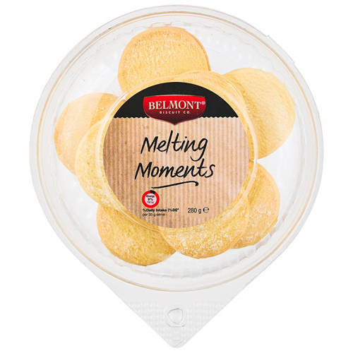 Front shot 2, Melting Moments 280g