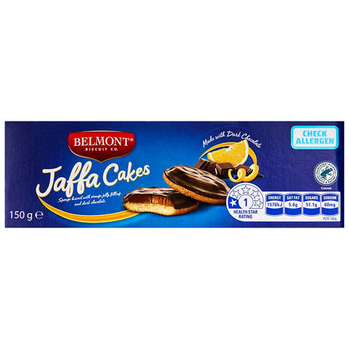Front shot 2, Jaffa Cakes 150g