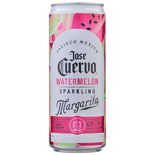 Front shot 3, Watermelon Tequila Cans 4 Pack