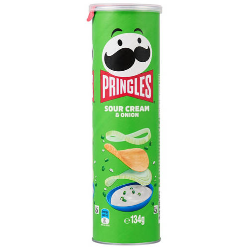 Front shot 2, Sour Cream & Onion Potato Chips 134g