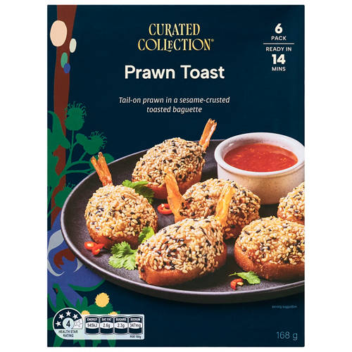 Front shot 2, Prawn Toast 168g