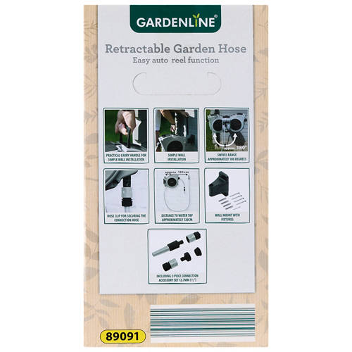 Front shot 5, Retractable Garden Hose 20m