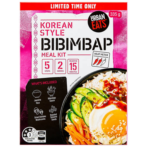 Front shot 2, Korean Style Bibimbap Meal Kit 335g