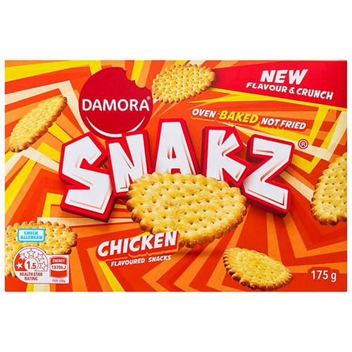 Front shot 2, Snakz Chicken 175g