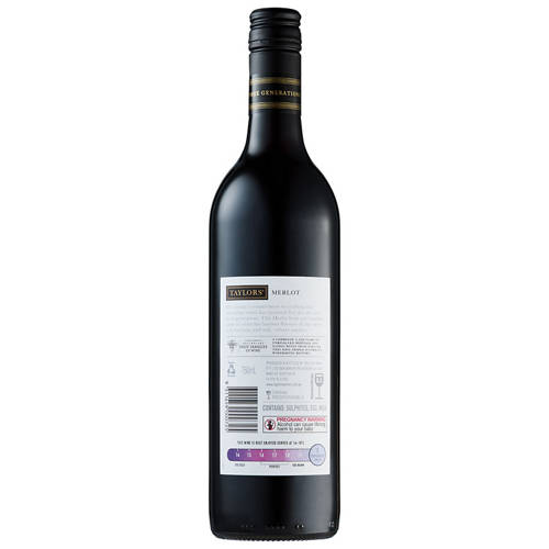Front shot 2, Clare Valley Merlot 2024 750ml