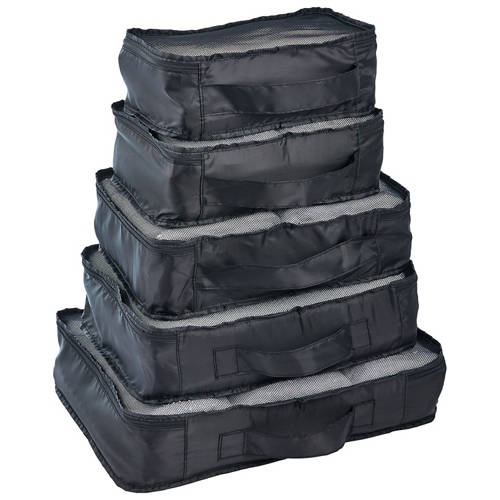 Front shot 2, Packing Cubes 5 Pack or Compression Packing Cubes 3 Pack