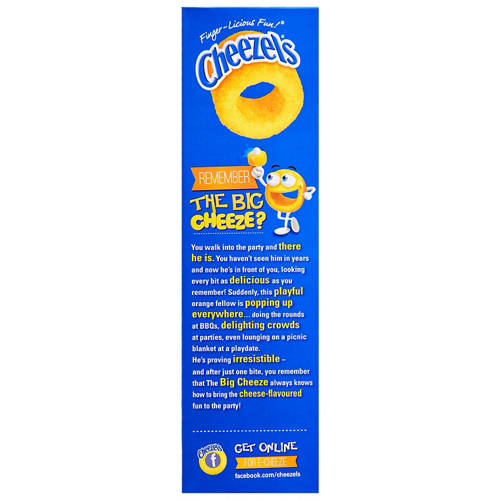 Front shot 3, Cheezels Box 125g