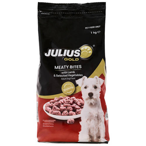 Front shot 2, Dog Meaty Bites Lamb 1kg