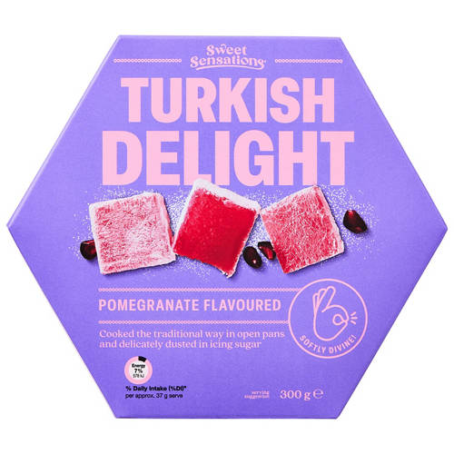 Front shot 2, Turkish Delight Pomegranate 300g