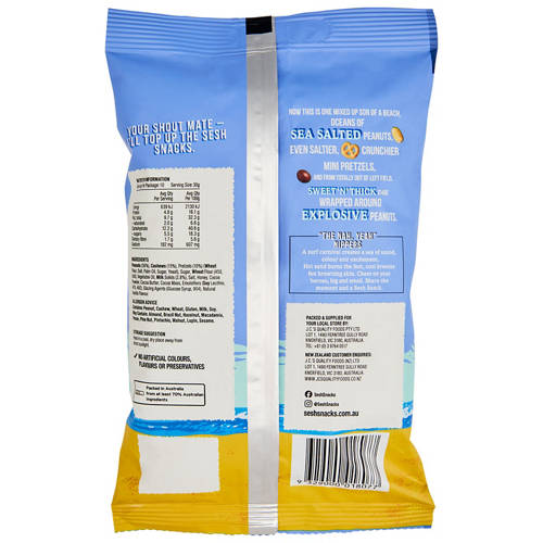 Front shot 2, Sesh Snacks Nippers Mix 300g