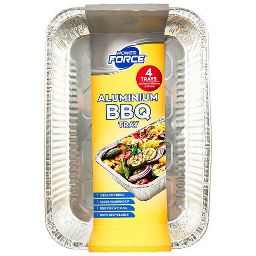 Front shot 2, BBQ Trays 4 Pack