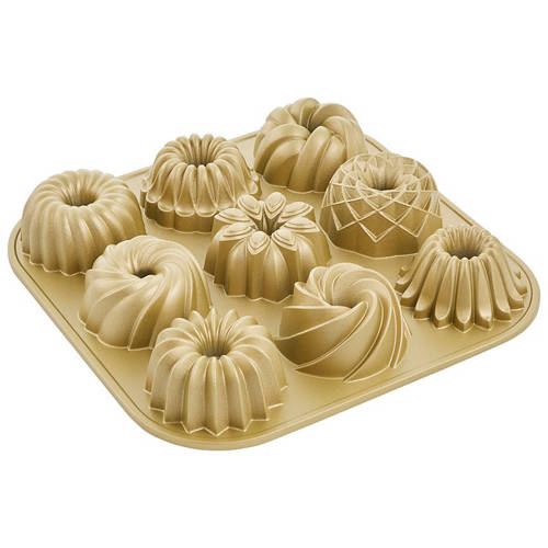 Front shot 2, Gold Bundt Pans