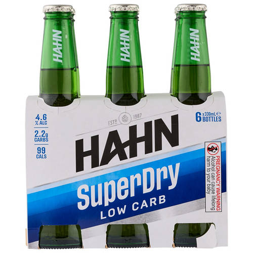 Front shot 3, Super Dry 6 Pack 330ml