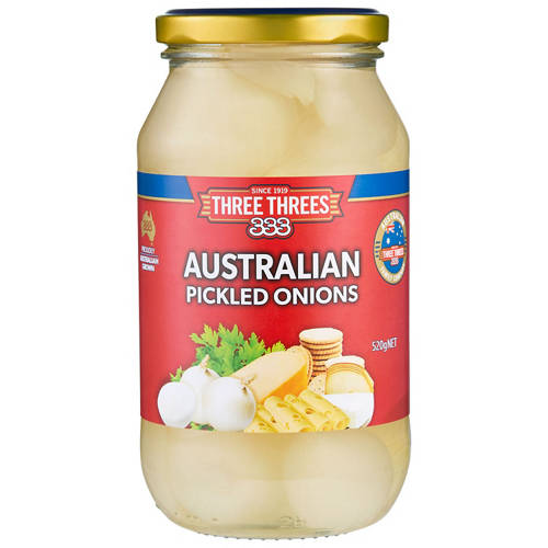 Front shot 2, Australian Pickled Onions 520g