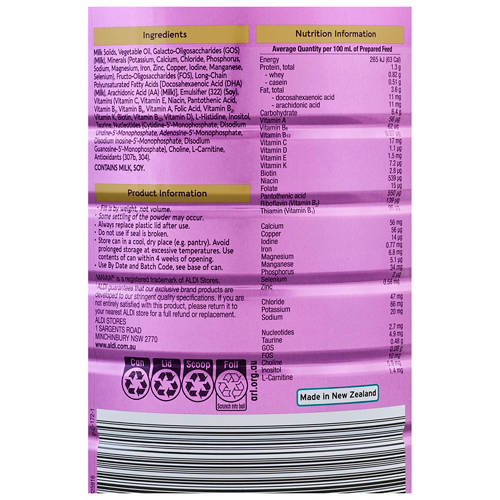 Nutrients 1, Newborn Stage 1 - Formula 900g