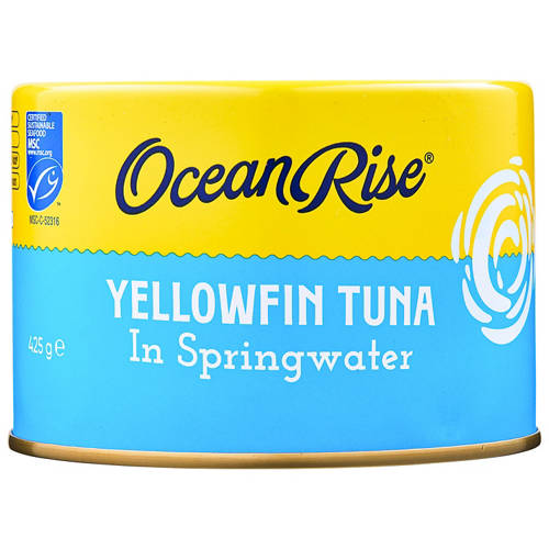 Front shot 2, Yellowfin Tuna in Springwater 425g