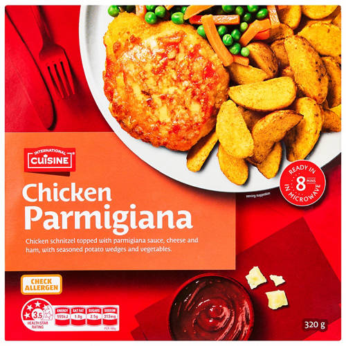 Front shot 2, Chicken Parmigiana 320g