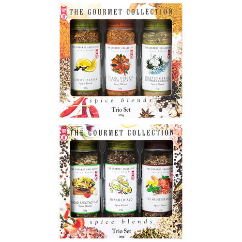 Group 1, Assorted Trio of Spice Pack 555g