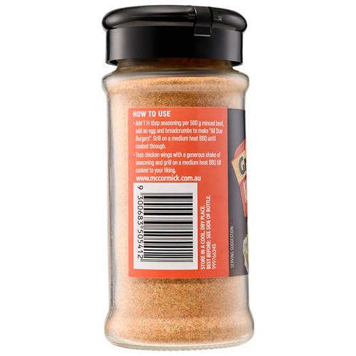 Front shot 3, All Star Burger Seasoning 150g