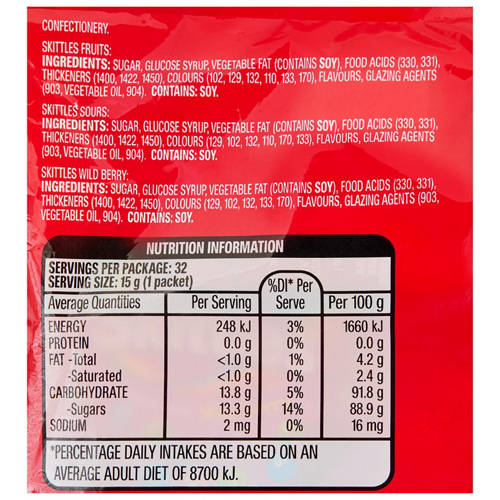 Nutrients 1, Variety Pack 32 Piece 480g
