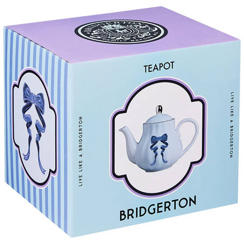Front shot 2, Bridgerton Scalloped Tea Pot or Tea For One