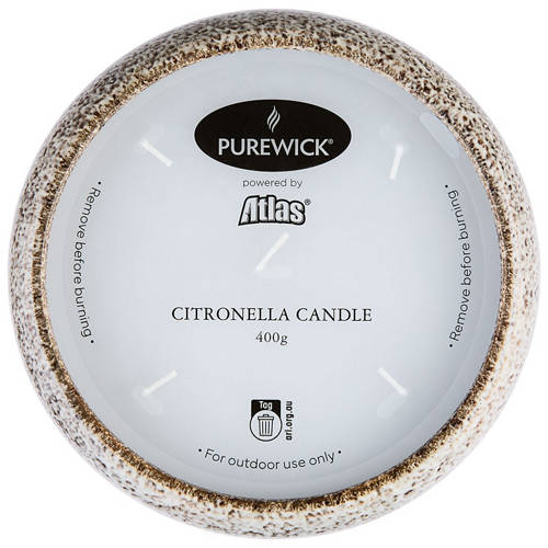 Front shot 2, Citronella Candle