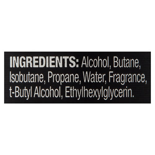 Ingredients 1, Men's Body Spray 93g