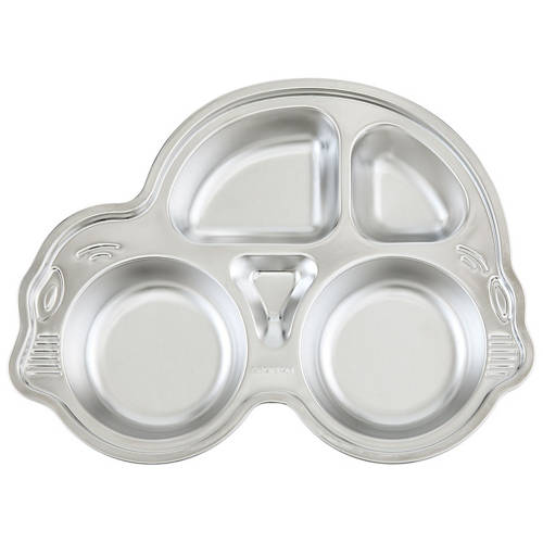 Front shot 2, Kids Stainless Steel Plates