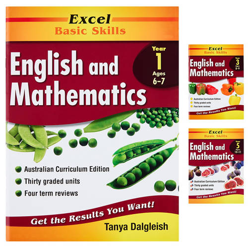 Group 1, Assorted Basic Skills Workbooks