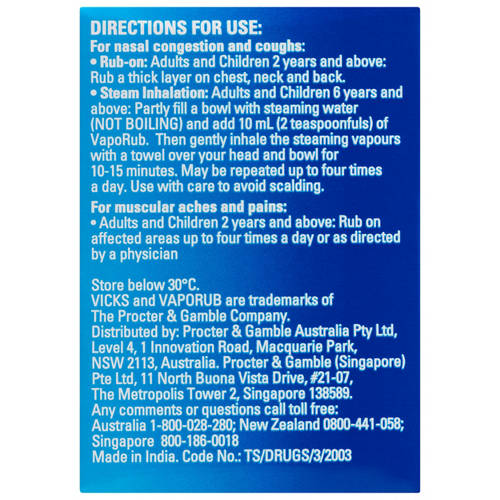 Front shot 5, Original Vaporub 50g or Inhaler 1 Pack