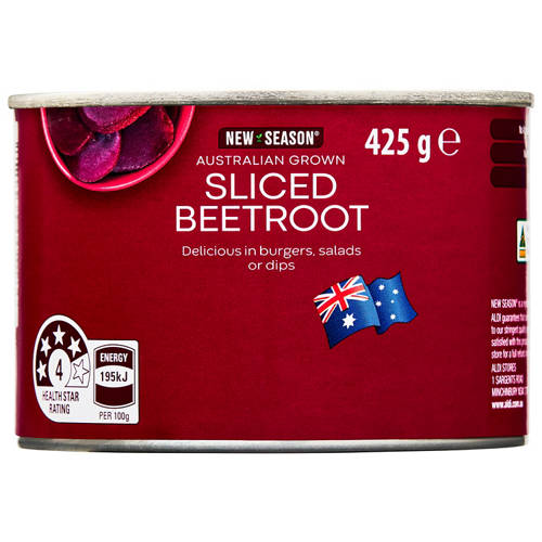 Front shot 2, Sliced Beetroot 425g
