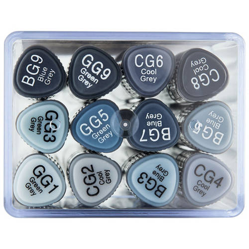 Front shot 2, Graphic Markers 12pk