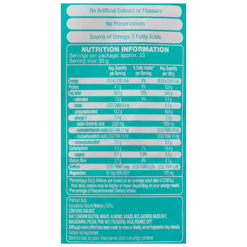 Nutrients 1, Walnuts 1kg