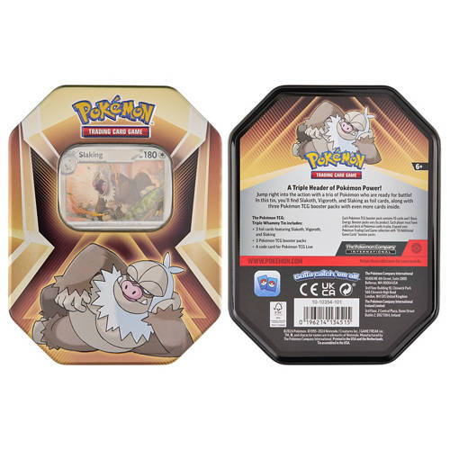 Front shot 2, Pokemon Triple Whammy Tin Game