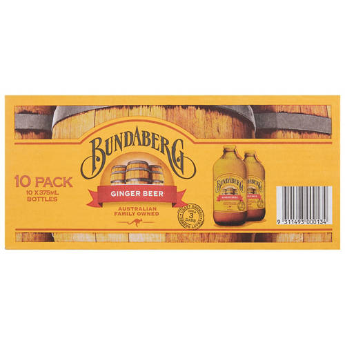 Front shot 2, Ginger Beer 10 x 375ml