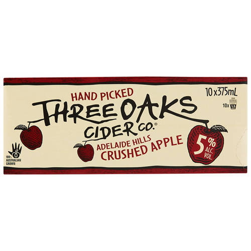 Front shot 2, Crushed Apple Cider 10 Pack 375ml