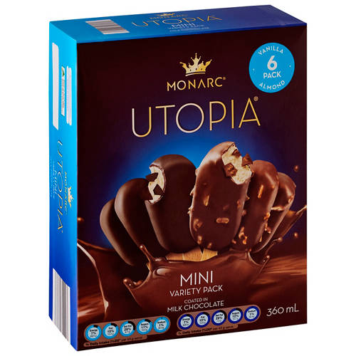 Utopia Mini Variety Pack 6 Pack 360ml Product Image Front shot 01