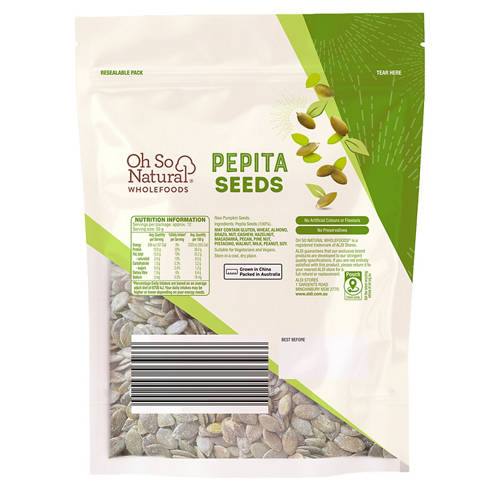 Front shot 2, Pepita Seeds 350g
