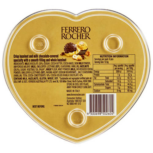 Front shot 3, Heart Gift Box 8 Pack 100g