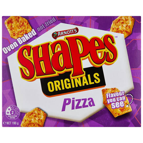 Front shot 2, Shapes Pizza 190g