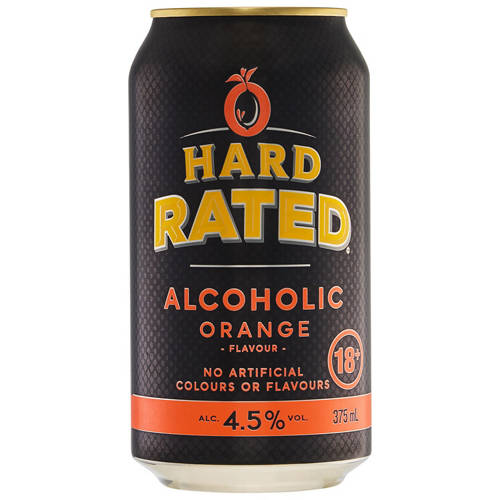 Front shot 3, Orange Cans 4 Pack 375ml