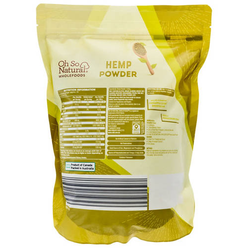 Front shot 2, Hemp Powder 1kg