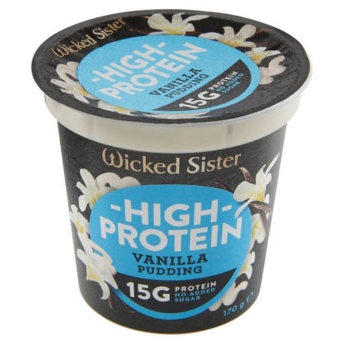 Vanilla Protein Pudding 170g Product Image Front shot 01