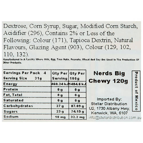 Nutrients 1, Chewy Theatre Box